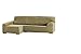Eysa Teide - Funda para sofa con chaise longue (240 cm, poliester acrilico, elastica, chaise longue a la derecha), color Beige