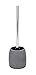 Produktbild WENKO WC-Garnitur Goa Grau, WC-Bürstenhalter