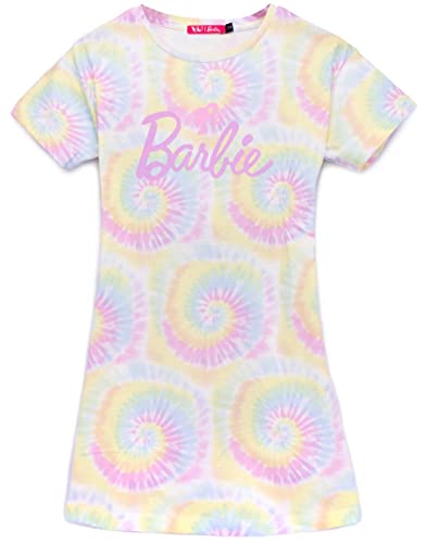 Barbie Dress Girls 2 Pack Kids Purple Tie Dye Open Back Summer Outfit 11-12 Years2