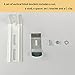 AuRiver 6 pcs Vertical Blind L Bracket Vertical Blind Bracket Clips 3 inch Length for Vertical Blinds with Headrail Width 1-1/2