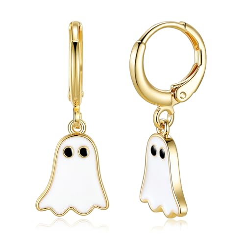 Halloween Ghost Earrings for Women – Spooky Cute...
