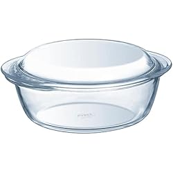 Cacerola Pyrex Pyrex Essentials -Cacerola ronda de vidrio alta resistencia 2.2 L (+ 0.8L Lid)