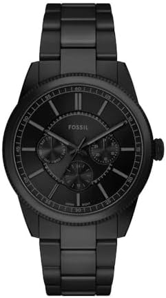 Fossil Pearson Uhr für Herren, Quarz Multifunktionswerk mit Edels...
