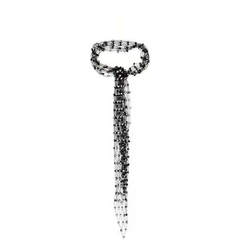 Diamond Mesh Scarf Glitter Neck Scarf Rhinestone Neckerchief Stretchy Sparkly Skinny Scarfs Fashion Accessories