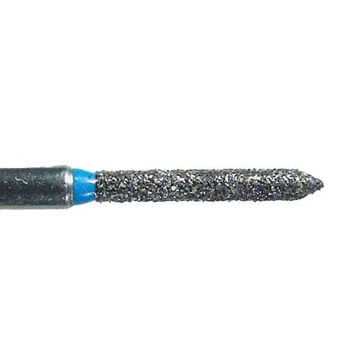 1812.10M NeoDiamond FG #1812.10 Beveled End Cylinder Medium Grit Diamond Burs 25/Pk
