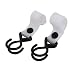 Aexit 2pcs 11lb Civil Equipment Hardware Accessories Capacity Adjustable Hook Loop Closure Stroller Hanger White Model:76as118qo487