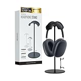 【コード付きにも対応】 Ambiante ヘッドホンスタンド ヘッドホン掛け 置き台 立て ヘッドホンホルダー ヘッドフォンスタンド AirPods MAX SONY オーディオテクニカ 多機種対応 高級 オシャレ カッコいい 日本企業（ブラック）