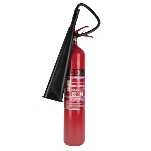 iCan 5kg CO2 Fire Extinguisher - Legal Standard - Heavy-Duty Protection for Industrial Spaces