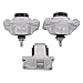 ApplianPar Left and Right Engine Motor Mount and Transmission Mount Kit for Land Rover Range Rover Sport Discovery Defender 90 110