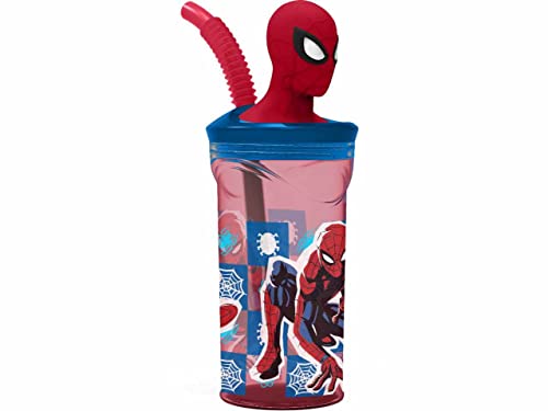ILS i LOVE SHOPPING Bicchiere 360ml con Cannuccia
