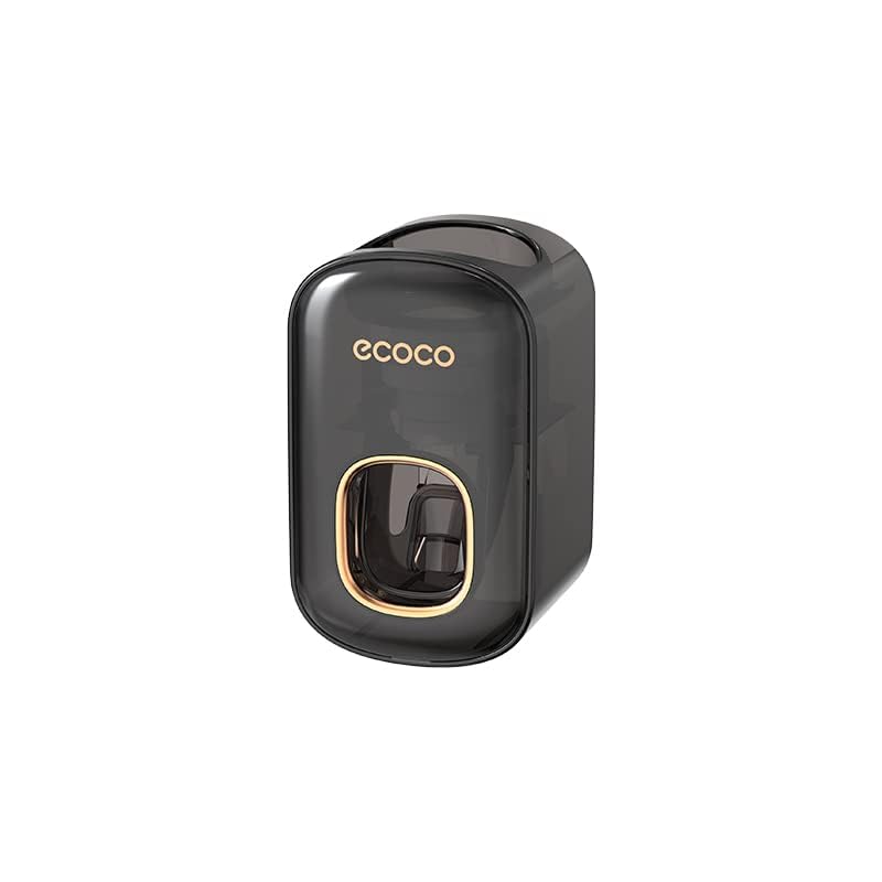 MEIJMJIA-MH Distributeur de Dentifrice Mural Automatique étanche et sans poussière Noir (Grigio)