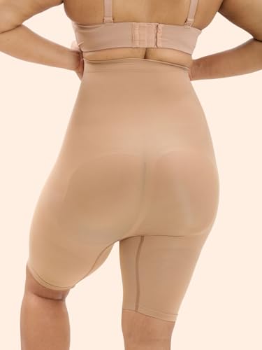 Image of UNDERNEAT Classic Series High-Waist Tummy Control Shapewear Shorts | Seamless and Invisible Body Shaper | Tummy Tucker and Thigh Shaping Shorts | Provides Medium Compression