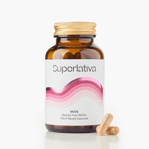 Superlativa Muse Suplemento Antioxidante Vegano - Frena el Envejecimiento de la Piel, Potencia el...