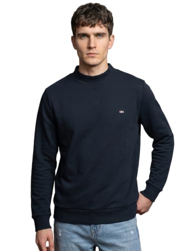 Image of Monte Carlo Mens Regular Fit Full Sleeve Solid T Neck Winter Tshirt (Pack of 1)