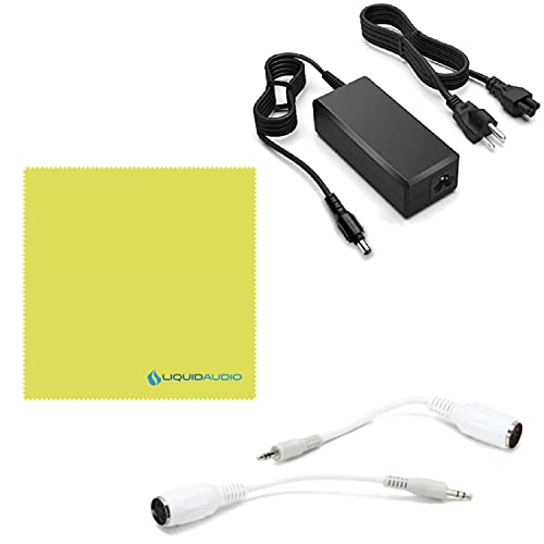 Arturia Microfreak Synthesizer With Poly-Aftertouch Flat Keyboard Bundle + Samson Headphones + Power Adapter & Liquid Audio Polishing Cloth (5 Items) #TOP5