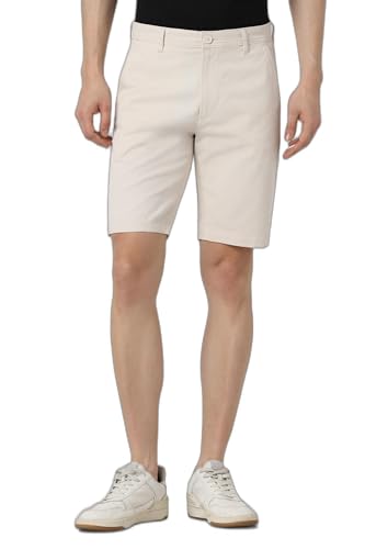 Image of Peter England Men's Premium Everyday Chino Casual Shorts