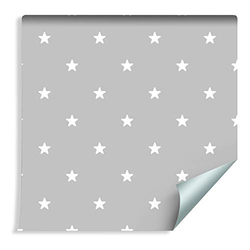 Muralo 142558577 - Papel Pintado para niños, diseño de Estrellas ...
