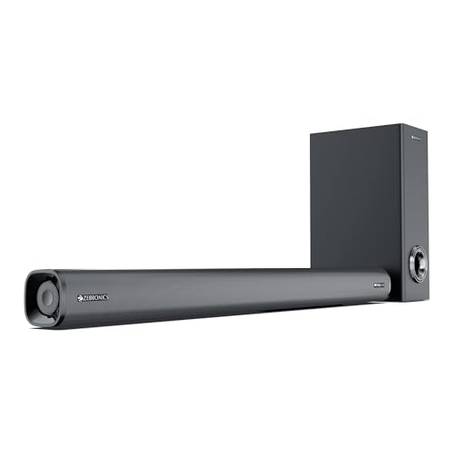 Image of ZEBRONICS Juke BAR 6500, Dolby Soundbar, 200 Watts, Virtual Surround Sound, Dolby Audio, Dual Driver Soundbar, 5.25 inch Subwoofer, Bluetooth | HDMI (ARC) | Optical | USB | AUX