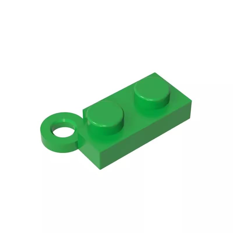 Gobricks 2429 Hinge Hinge Plate 1x4 Swivel Base 50 Pieces GDS-807 Compatible with Lego Building Blocks Color:Bright Green — image 1