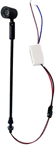 1W 30cm LED Pole Light Fixture Spot Post Lamp Bulb High Power Black Shell