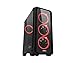 Zalman Z7 Neo Midi Tower PC Gehäuse RGB Glas, Gaming ATX Case mit Lüftern, Schwarz