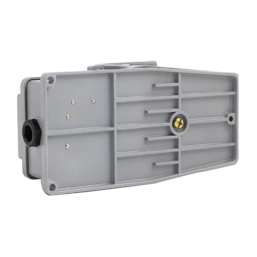 Interruptor de pedal robusto de aleación de aluminio y 250V 15A 5