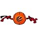 NBA Toronto Raptors Basketball Toy. - Tough Nylon Pet Toy with Tug Ropes & Inner Squeaker