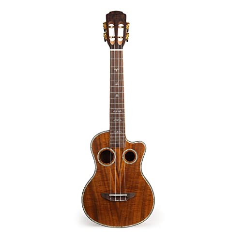ukulélé Voyage Hole Double Ton De 26 Pouces Ukulele Acacia Petite Guitare Acoustique avec Boîte Électrique - Les Beatles, Paul McCartney, John Lennon, RIngo Starr, George Harrison ukulélé Voyage Hole Double Ton De 26 Pouces Ukulele Acacia Petite Guitare Acoustique avec Boîte Électrique