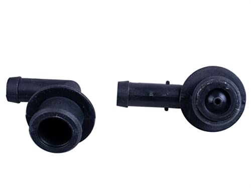 53013360Aa Pcv Ccv Vent Valve Elbow & Grommet Set Pcv Ccv 2X Vent Valve Elbows And 2X Grommets Compatible For Jeep Grand Cherokee 4.0L 2000 2001 2002 2003 2004 #TOP3