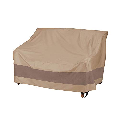 Cover For garden bench covers for benches waterproof 600D oxford fabric Breathable garden bench cover Loungesofa,Beige