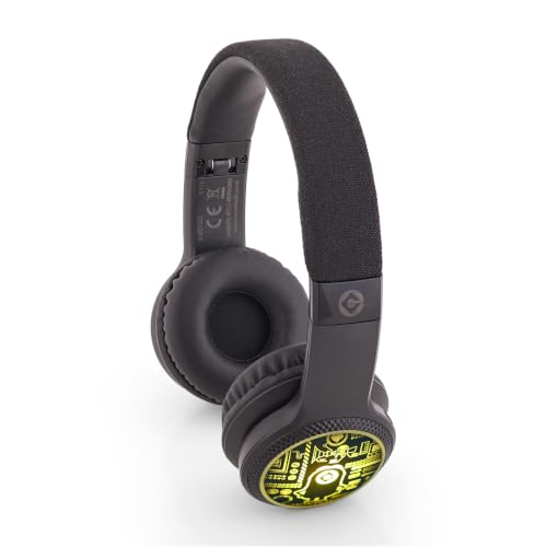 Lazerbuilt Casque Bluetooth Minions Light-up