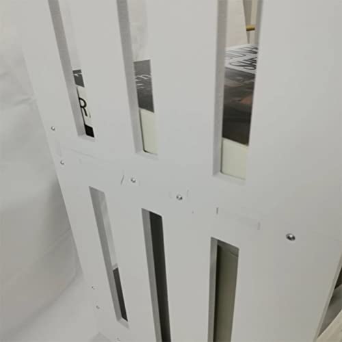 Kcompt End Table, Cute Nightstands Small Tables For Small Spaces White Coffee Bedside Storageshelf For Office, Living Room, Bedroom #TOP7