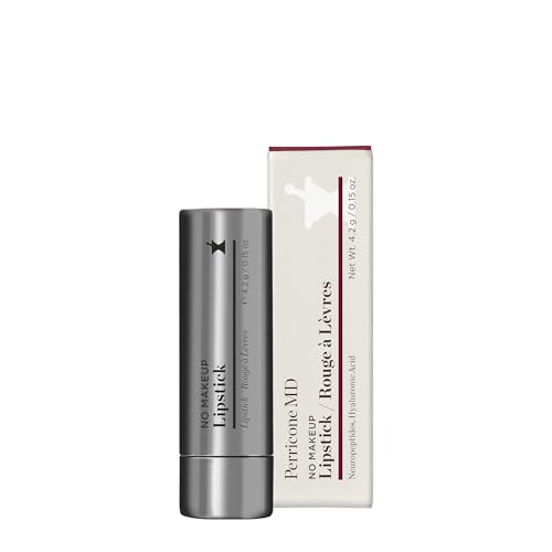 Perricone MD No Makeup Lipstick Wine 4.2g - Lightweight, Hydrating Formula for Smoother Plumper Lips - Subtle Glossy Tint