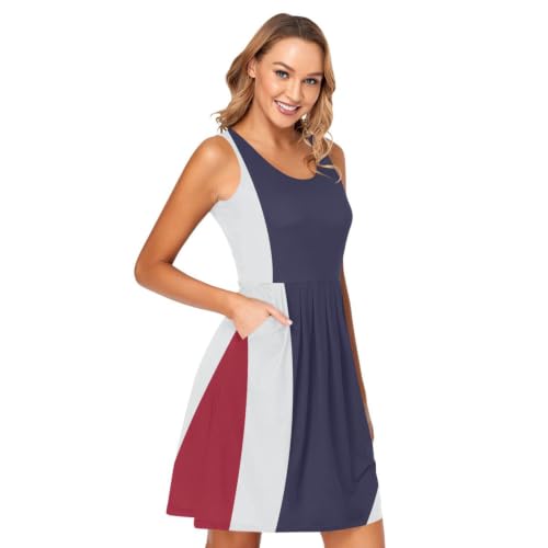 Robe d'été sans manches Thaïlande ample pour éviter la chaleur