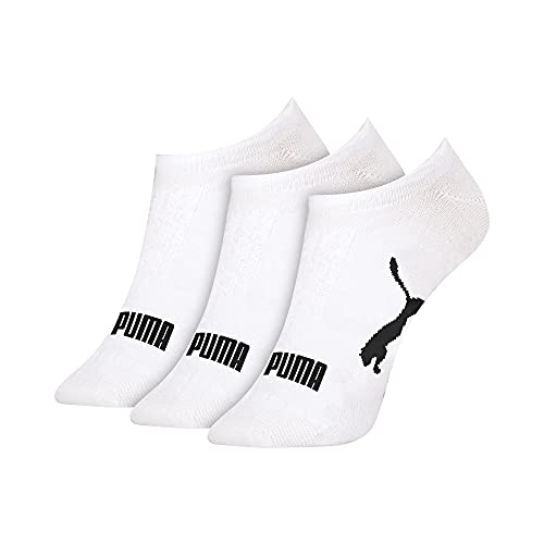 Meia Sapatilha Esportiva, Puma, Feminino, Branco/Preto, 34/38