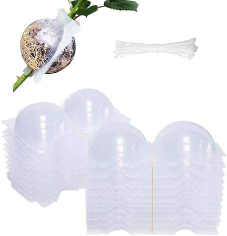 10Pcs Visible Plant Flower Root Graft Balls Clear High Pressure Propagation Box - Foto 5