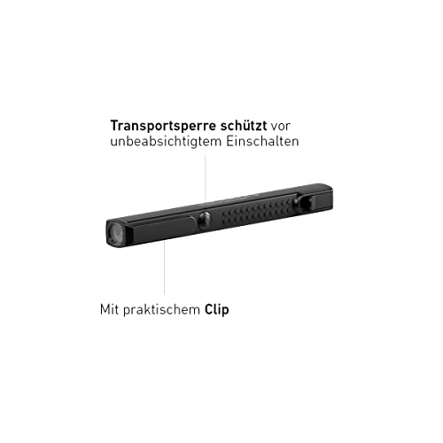 Ledlenser W2R Work Stablampe LED Werkstatt | KFZ Lampe 220 Lumen | LED Baulampe mit Akku und 7 Stunden Leuchtdauer | Werkstattlampe | Lampe zum Arbeiten | Arbeitsleuchte aufladbar