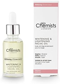 skinChemists New Retail Collection Whitening and Lightening Nourishing Facial Oil 30ml - 1.01oz