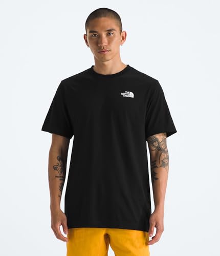 THE NORTH FACE Men's Evolution Pack Short-sleeve Tee | Cotton Shirt With a Graphic Design, Set in Sleeves, Ribbed Collar2