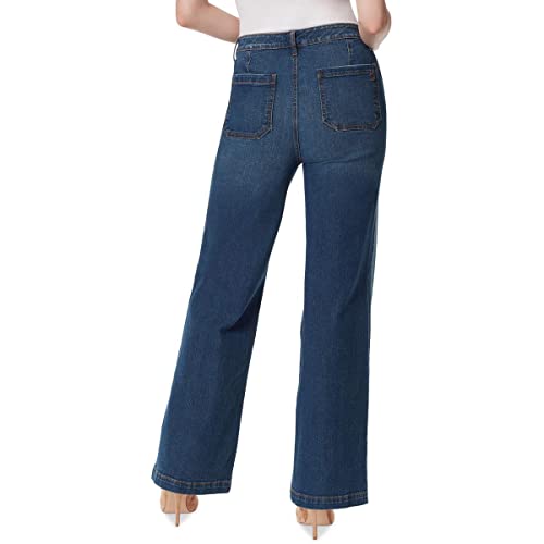 Jessica Simpson Women's Tease High Rise Wide Leg Jean2