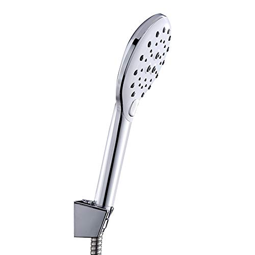 Pommeau de douche à main haute pression chrome 4.7 pouces