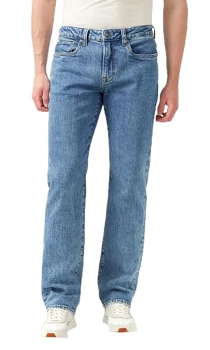 Buffalo David Bitton Mens Relaxed Straight Driven Jeans Obsolete