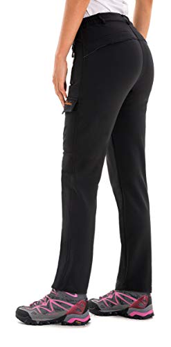 image for Outdoor Fleece Ski Pants, Clothin Women 's Waterproof Climbing Trekkin