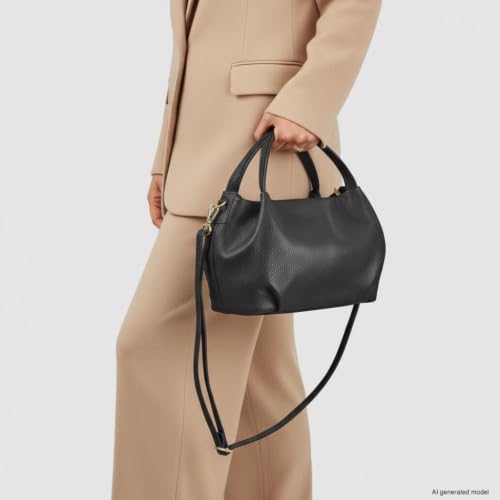 Italian Calfskin Top-Handle Bag