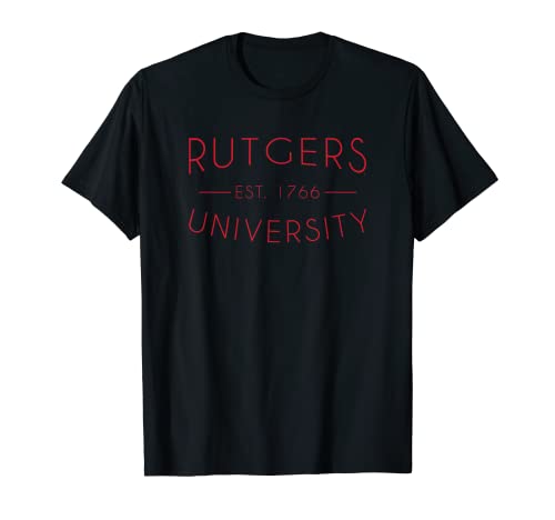 Rutgers University Scarlet Knights Simple T-Shirt