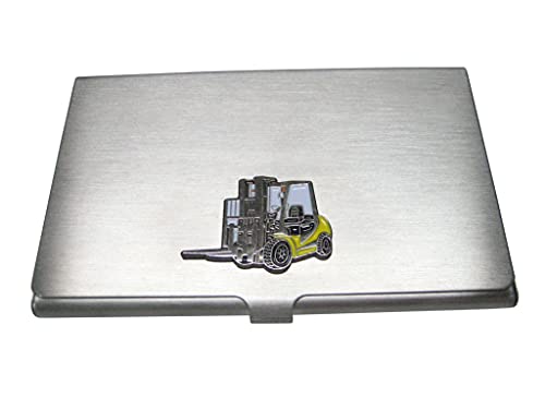 Kiola Designs Colored Flat Industrial Warehouse Forklift Business Card Holder