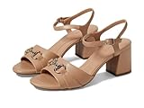 Anne Klein Women's Rem Heeled Sandal, Nude, 9