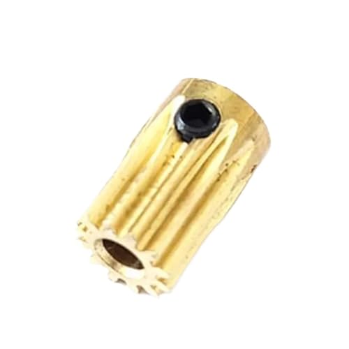 Engrenage droit en laiton 0.5M 13 dents alésage 6mm pour petit pignon