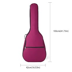 Guitar Gig Bag Guitar Case Sac Classique Acoustique Gig Bag Full Size 40 41 Pouces Rembourré De Protection Imperméable… - Les Beatles, Paul McCartney, John Lennon, RIngo Starr, George Harrison Guitar Gig Bag Guitar Case Sac Classique Acoustique Gig Bag Full Size 40 41 Pouces Rembourré De Protection Imperméable… – Image 4