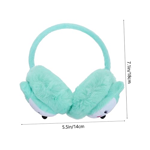 Beaupretty 2Pcs Ear Covers Windproof Winter Earmuffs for Boys Cute Fox Design Soft Comfortable Ear Warmers for Outdoor Activities2